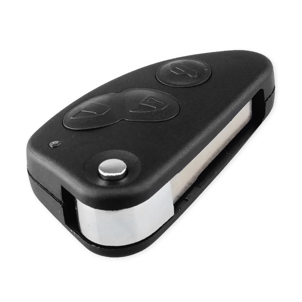 Замена KEYYOU 3 кнопки дистанционного флип чехол Брелок для ALFA ROMEO 147 156 166 GT
