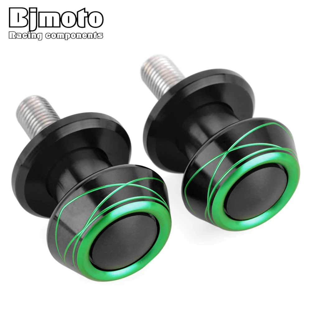 Винты BJMOTO для мотоцикла M10 CNC подставки шпули катушки ползунок Kawasaki Ninja 650R 250R 300R 400R