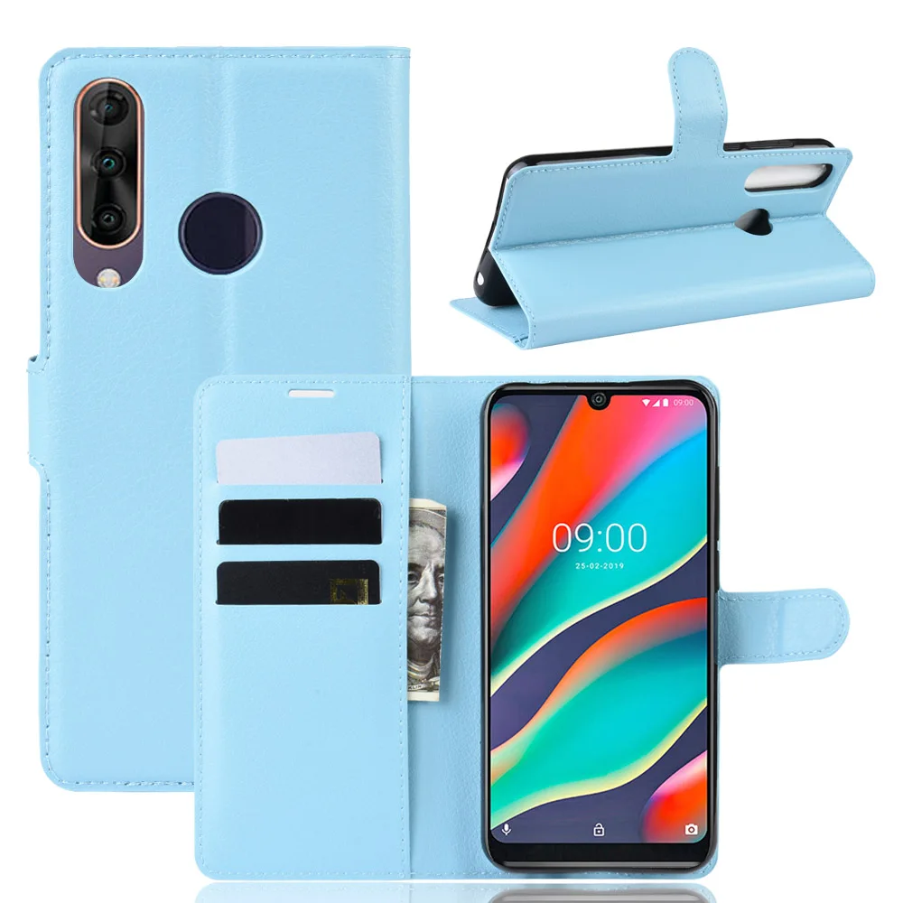 Micgita кожаный чехол для Wiko View 3 Pro с рисунком личи, флип-чехол в виде книги, чехол-бумажник для Wiko View 3 Pro/Wiko View 3, чехол