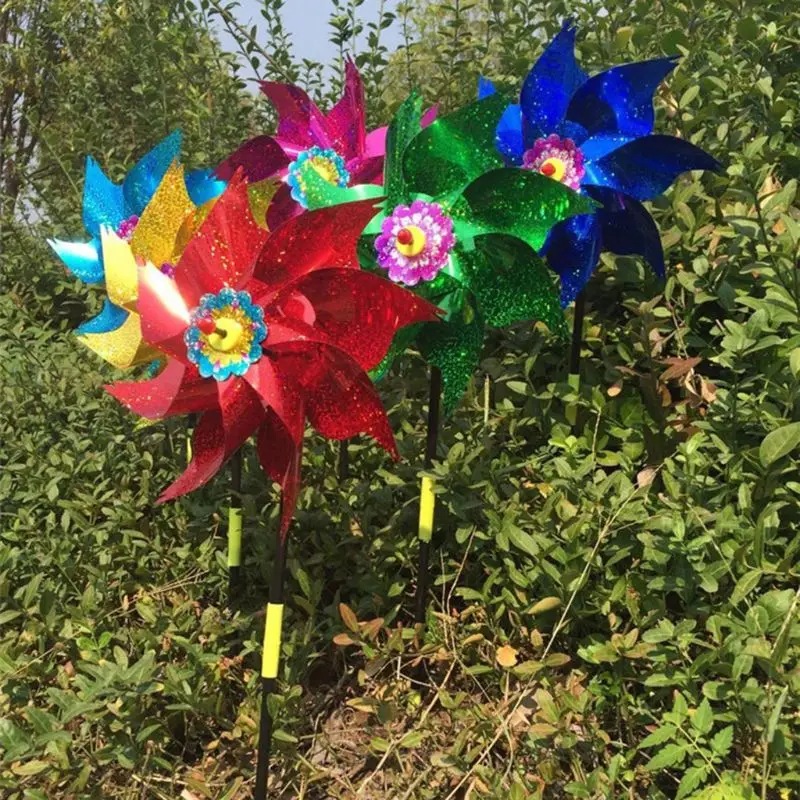 Ветер Спиннер игрушки в виде ветряной мельницы детские подарки украшения сада