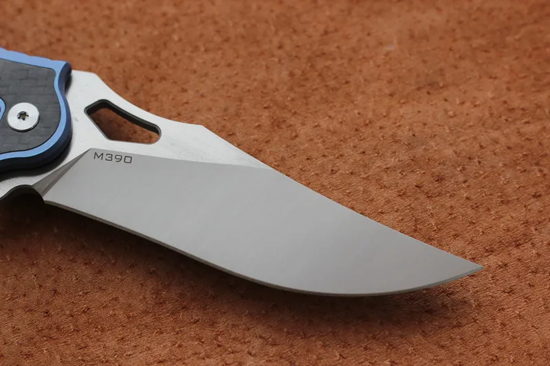 Складной нож MIKER с когтями в форме крыла лезвие: M390 CF титановая ручка карманные