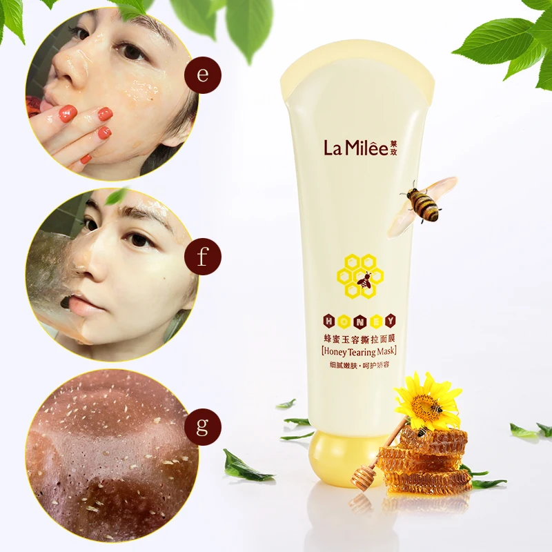 LAMILEE honey маска для удаления черных точек пилинг контроль масла безболезненный