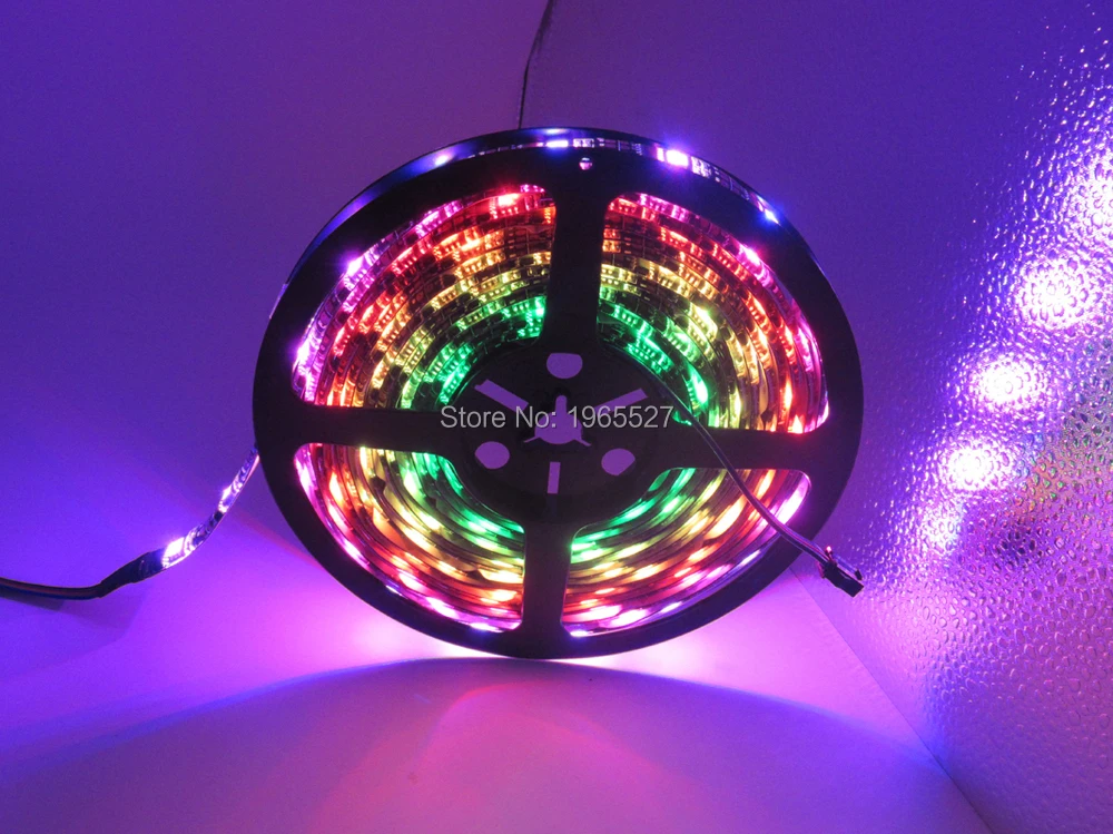 Пиксельная Светодиодная лента WS2801 5 в постоянного тока 32 СВЕТОДИОДА/м м/рулон |