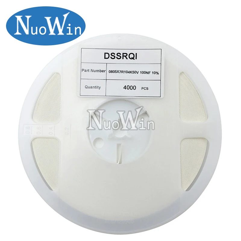 Многослойный керамический конденсатор с 1 катушкой 0805 SMD Chip 0.5pF 47 мкФ 10pF 22pF 100pF 1nF 10nF