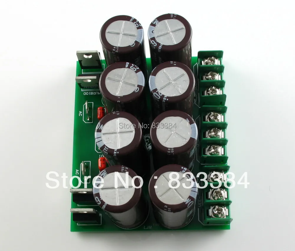 

Audio Power supply kit ( 8 X 63V2200UF capacitors) --- suitable for L20,L12-2,L6,MX50,Quad 405 amp board free shiping