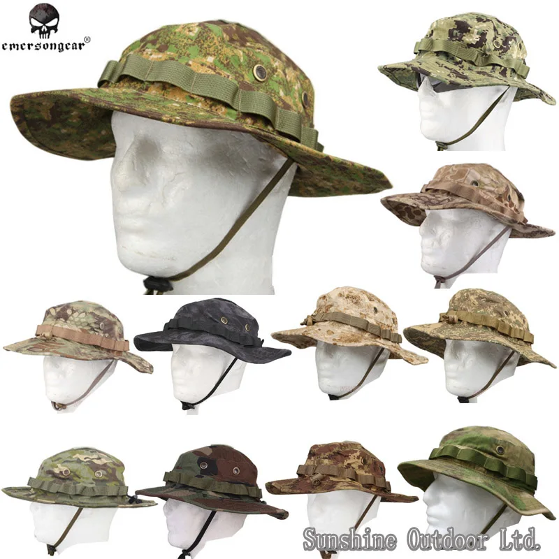 EMERSON тактика или снайперская камуфляжная шляпа Boonie от солнца для охоты|boonie hat
