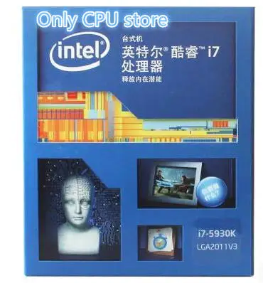 100% новый и оригинальный процессор Intel i7 5930K 3 5 ГГц 6 ядер для настольного ПК с