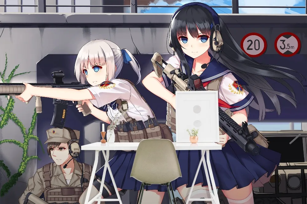 

[Self-Adhesive] 3D Fleet Girls Collection 55 Japan Anime Wall Paper mural Wall Print Decal Wall Murals
