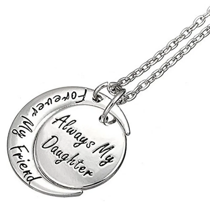 2016 г. Ювелирные изделия с ручной печатью &quotвсегда моя дочь мой друг