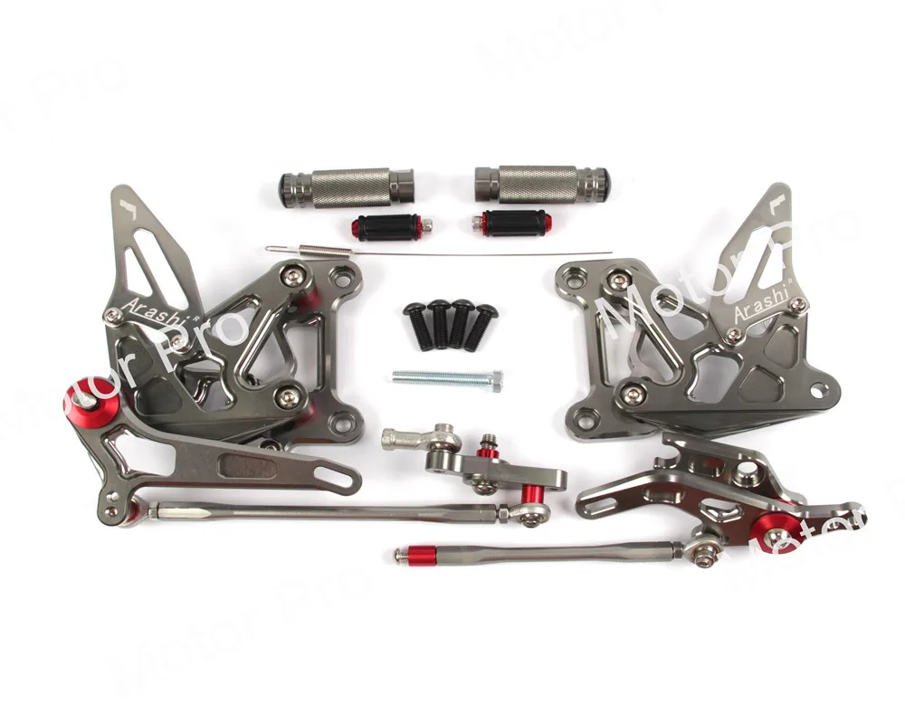 Регулируемые подножки для MV Agusta Brutale 675 800 Dragster 2012 2015 Аксессуары мотоциклов педали