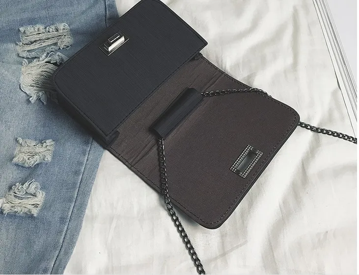 Трендовая новая Корейская версия сумки через плечо с небольшой боковой пряжкой