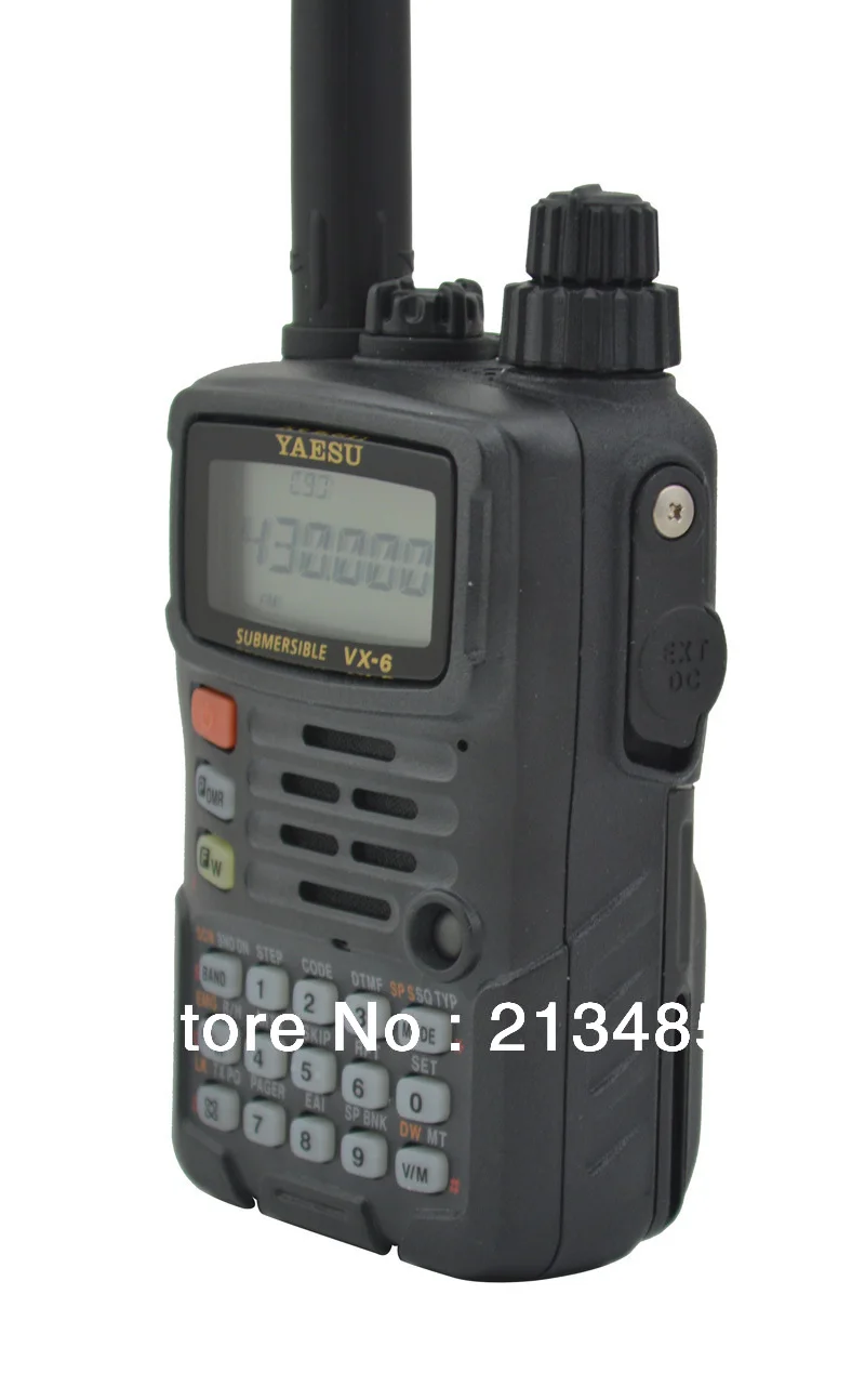 Yaesu VX-6R 144/430Mhz Submersible Dual Band 5W FM Transceiver 100% NEW Original Two way radio | Мобильные телефоны и
