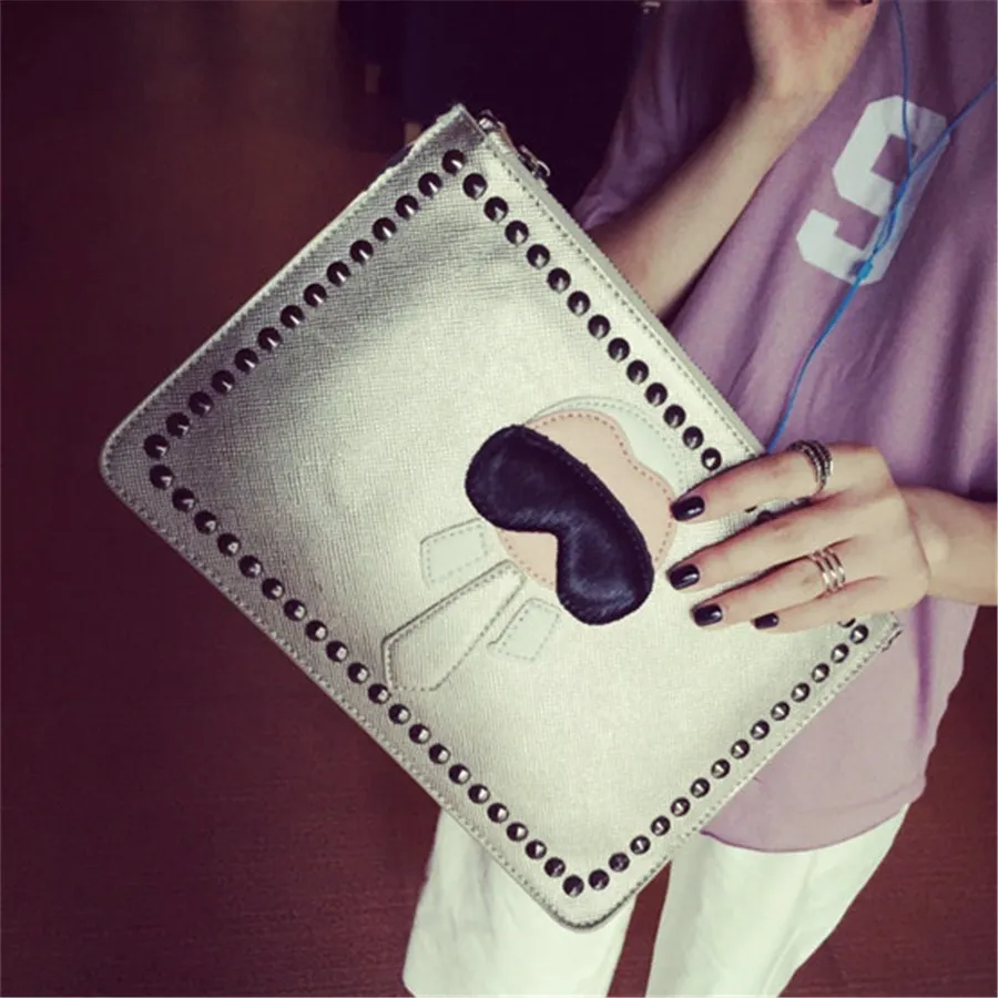 Модная женская сумка-клатч кожаная сумка-конверт сумка-мессенджер | Багаж и сумки