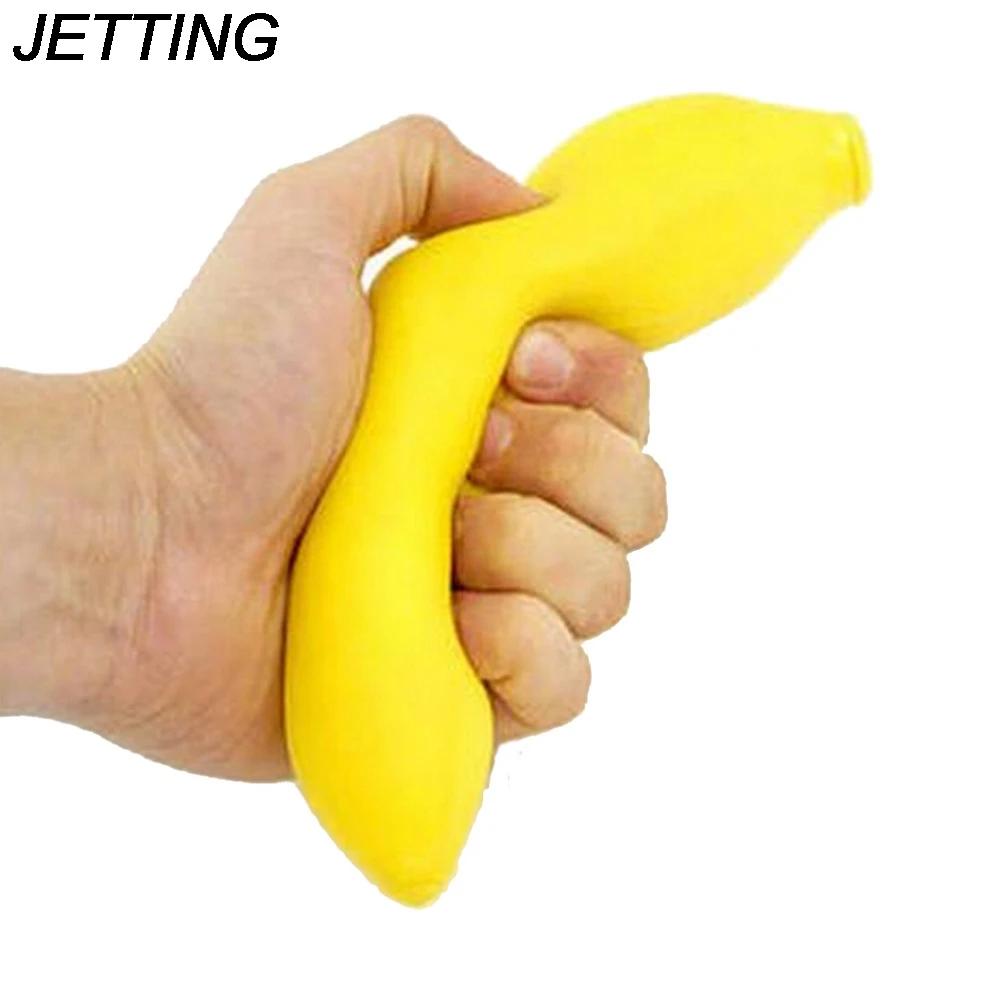 Медленно восстанавливающее форму украшение в виде банана милый большой кулон с