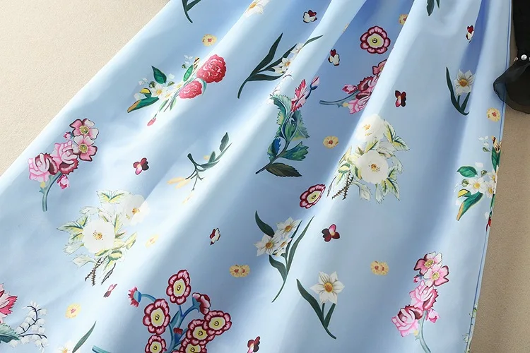 Высокое качество 2017 женщины весна взлетно-посадочной полосы моды Платье