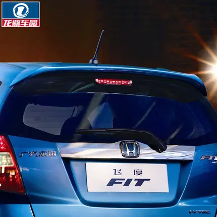 Задний спойлер из АБС пластика для HONDA Fit 08 13 заднее крыло разных цветов|rear wing|rear wing