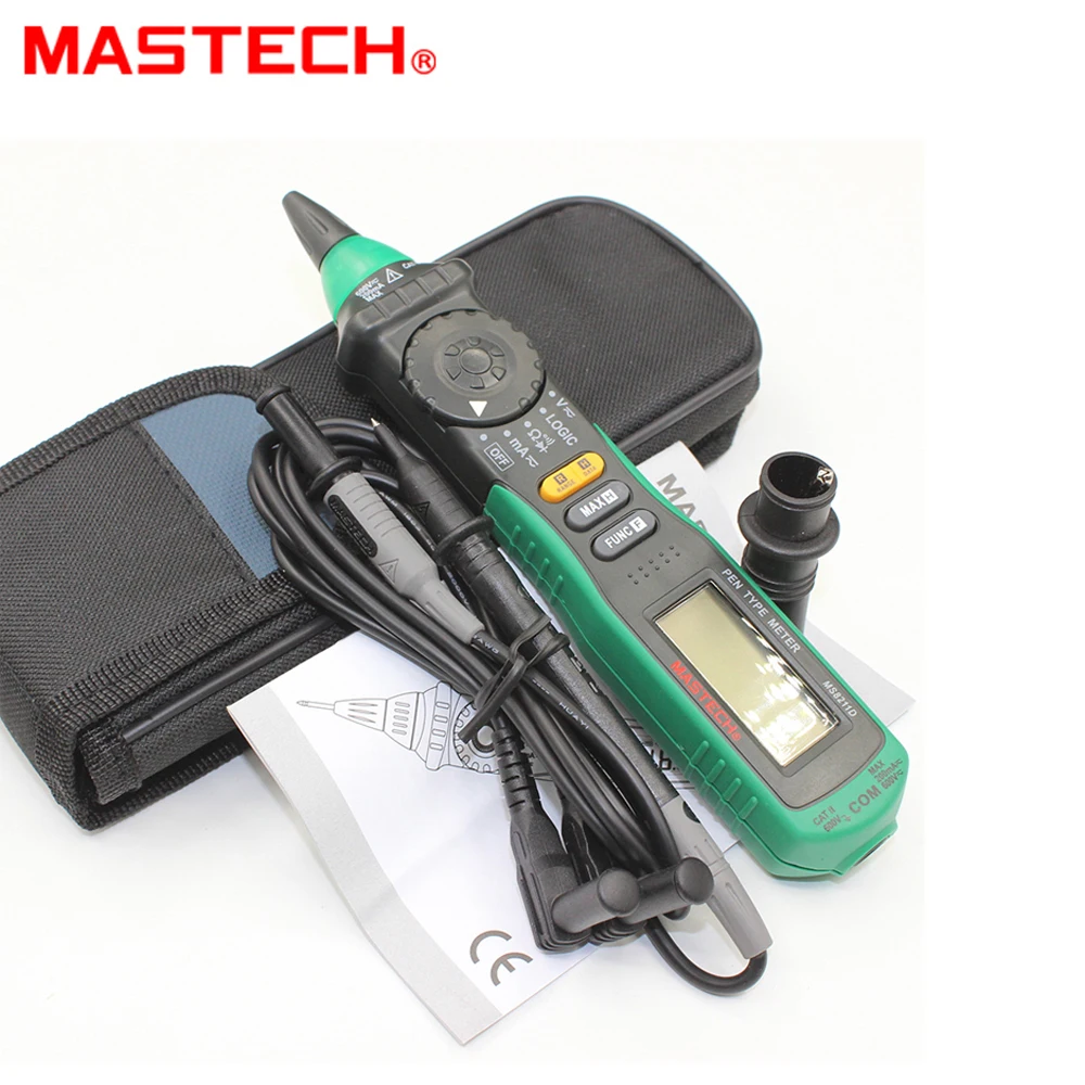 Mastech MS8211D ручка Тип цифровой автоматический Диапазон мультиметр AC DC