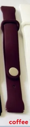coffee 1 шт. ремешок для huawei Talk Band B3 сменный ремешок для часов. Умный браслет резиновый ремешок для Hua-wei TalkBand B3. B3 группа - Цвет: coffee