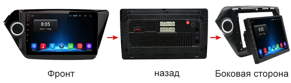 Junsun V1 Android 9,0 2G+ 32G DSP автомобильный Радио Мультимедиа Видео плеер навигация gps для KIA RIO 3 2011- rio седан 2 din без dvd