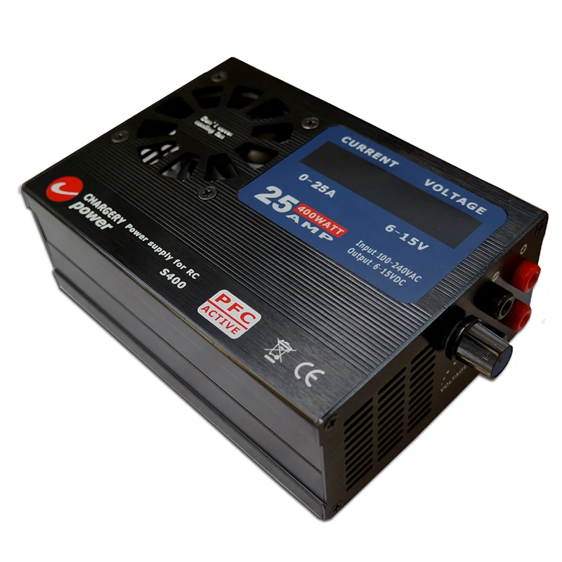 AC DC 100 V 240 to 6 15 0 25A PFC Импульсный Питание 400 W 220 широкий Напряжение 9 12 RC дома