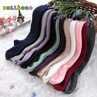 winter warm tights for girls solid color children pantyhose kids child girl hosiery baby clothing twist autumn tights cotton