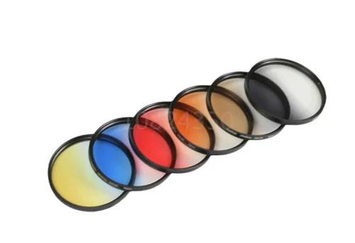 Градуированный цветной фильтр для объектива цифровой зеркальной камеры 37 40 5 43 46