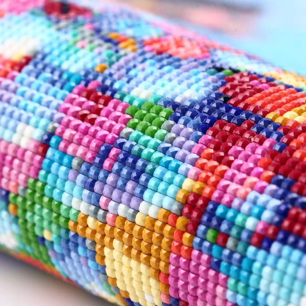 Fezrge 5D DIY алмазная живопись деревня Рождественская елка Вышивка крестиком Мозаика