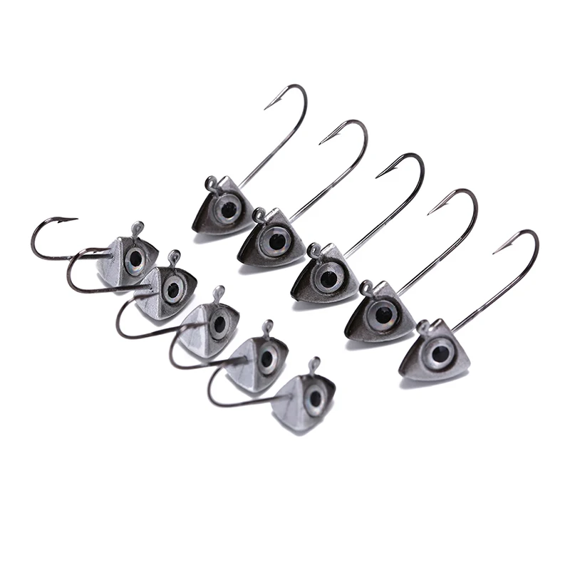 Jig Head Многоцветный рыболовные снасти Крючки с 2g 3g функцией 3.5g 5g 7g 10g 14g 17g 21 гр