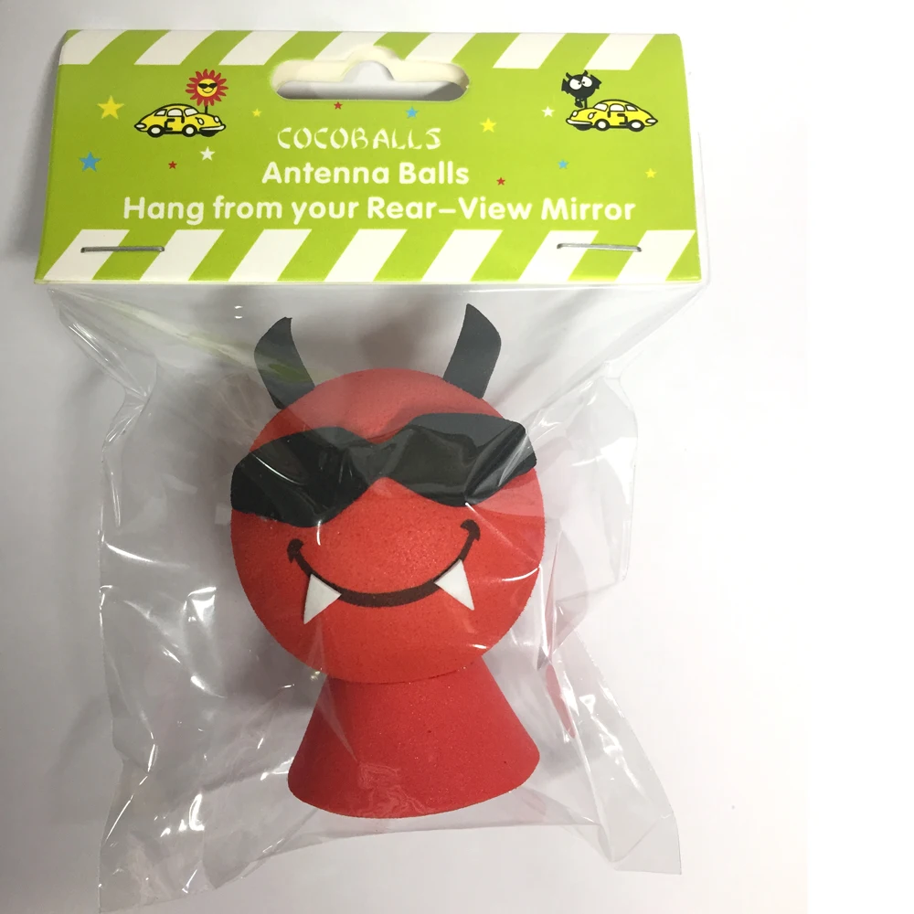 Cocoballs red devil05 Автомобильные Антенны шарики воздушные топперы eva пена