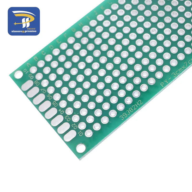 5 шт. 3x7 см 3*7 двухсторонний Прототип PCB универсальная печатная плата