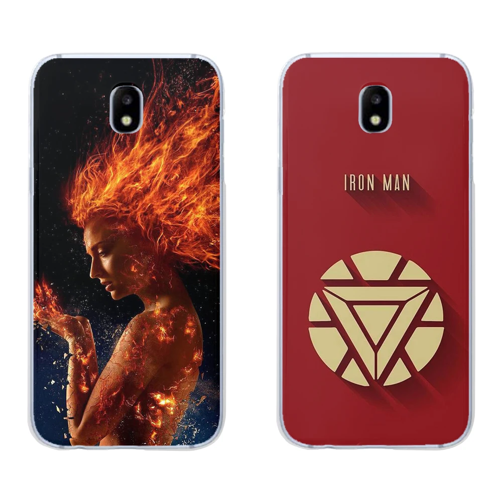 Fashion Phone Case For Samsung Galaxy J3 J4 J5 J6 J7 J8 Plus 2016 2017 2018 Miracle Hero Iron Man Spiderman Soft Silicone Cover |