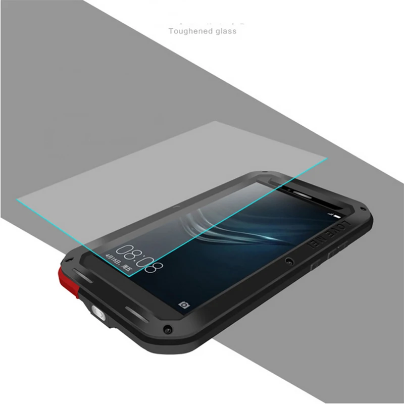 Love Mei Телефон чехол для Huawei P9 Plus телефона жизнь водонепроницаемый ударопрочный