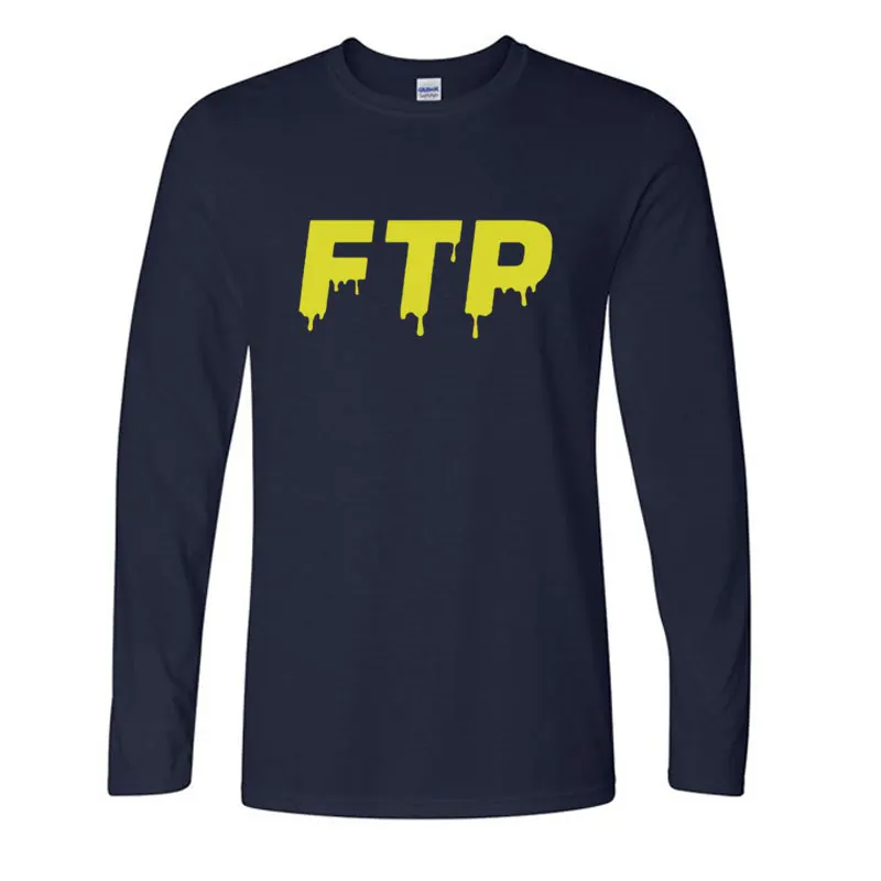 FTP модные футболки для мужские с принтом конструкции рубашка хип-хоп Стиль новый