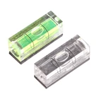 Мини спиртовой пузырьковый уровень изображение подвесные измерительные инструменты с магнитной полосой 29x11x10 мм