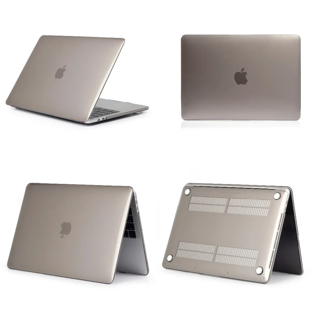 Прозрачный чехол 3 в 1 для Apple Mac book Air Pro Retina MacBook 13 с сенсорной панелью сумка