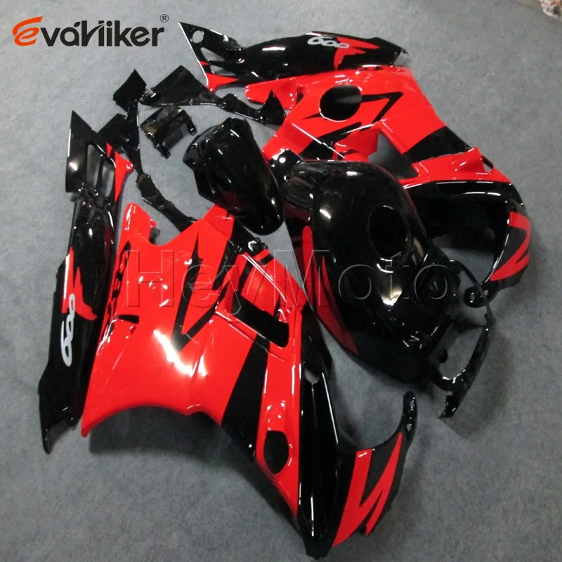 ABS Комплект пластиковых деталей кузова для CBR600F2 1991 1992 1993 1994 CBR600 F2 Красный Белый