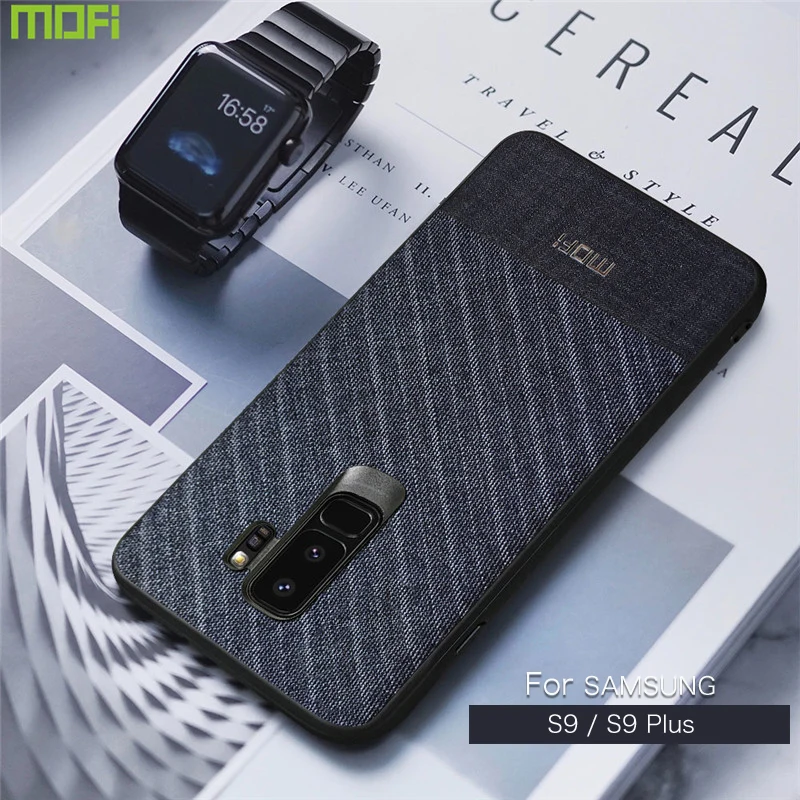 

Чехол для Galaxy S9 Plus, чехол для Samsung S9 Plus, чехол Mofi для Samsung S9, чехол, костюм, ткань, для Samsung Galaxy S9, чехол
