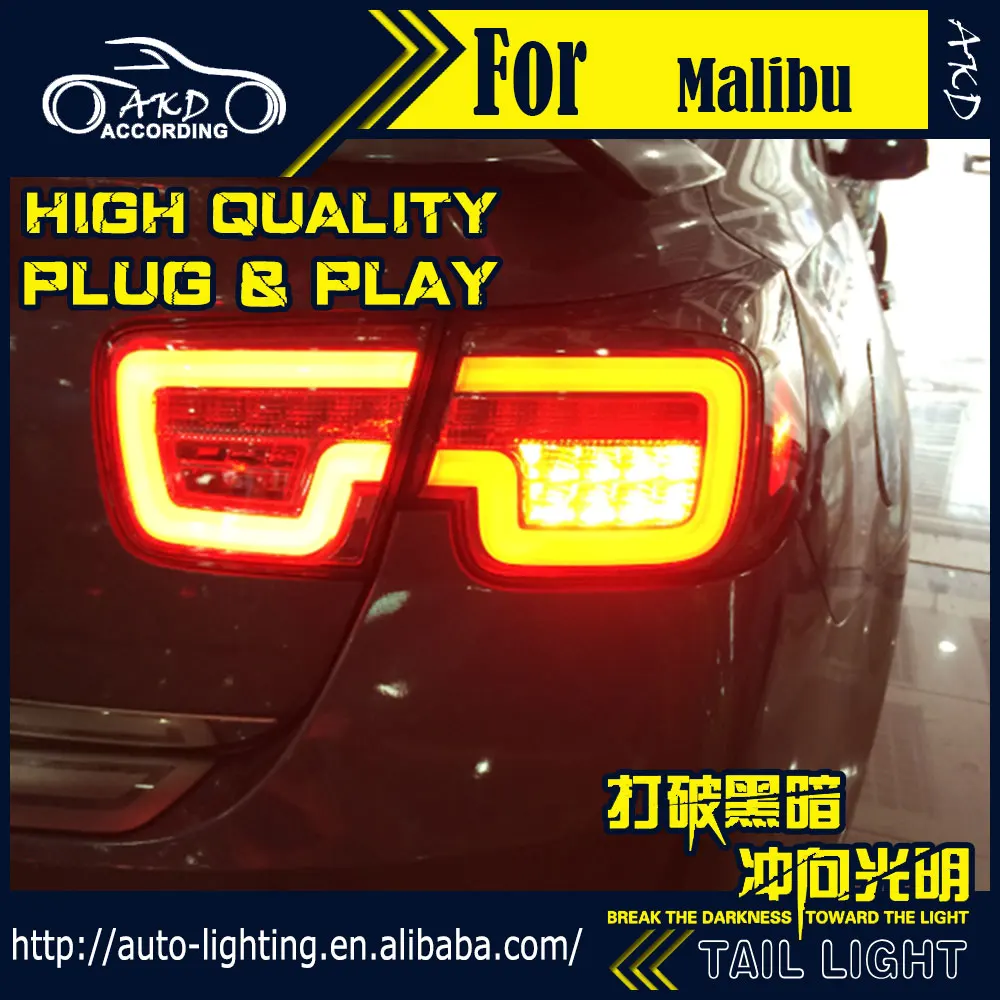 AKD автомобильный Стайлинг задний фонарь для Chevrolet Malibu задние фонари 2012- светодиодный задний фонарь светодиодные фары дневного света Стоп задний фонарь аксессуары