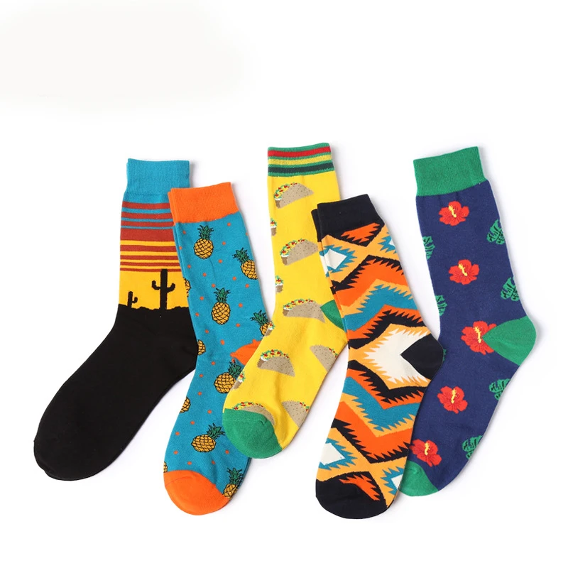 Новинка весны поступление осень мужская Happy Socks Книги по искусству абстракция