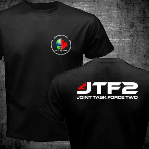 Канада Elite специальные операции футболка для мужчин с двух сторон JTF2 Совместная