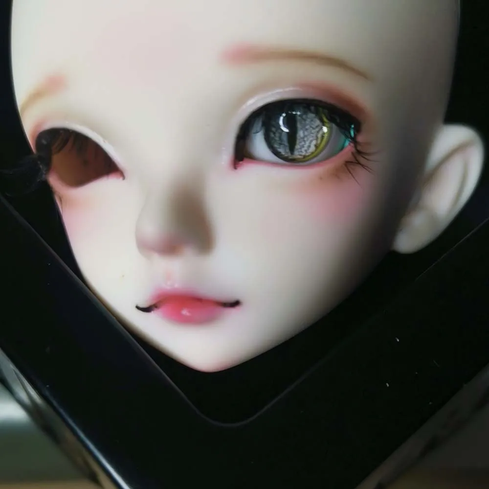 Bjd глаза змеиные серые Глазные яблоки 1/4 1/3/6 1/8 BJD/SD Кукла SD MSD аксессуары 10 мм 12 14 16 20