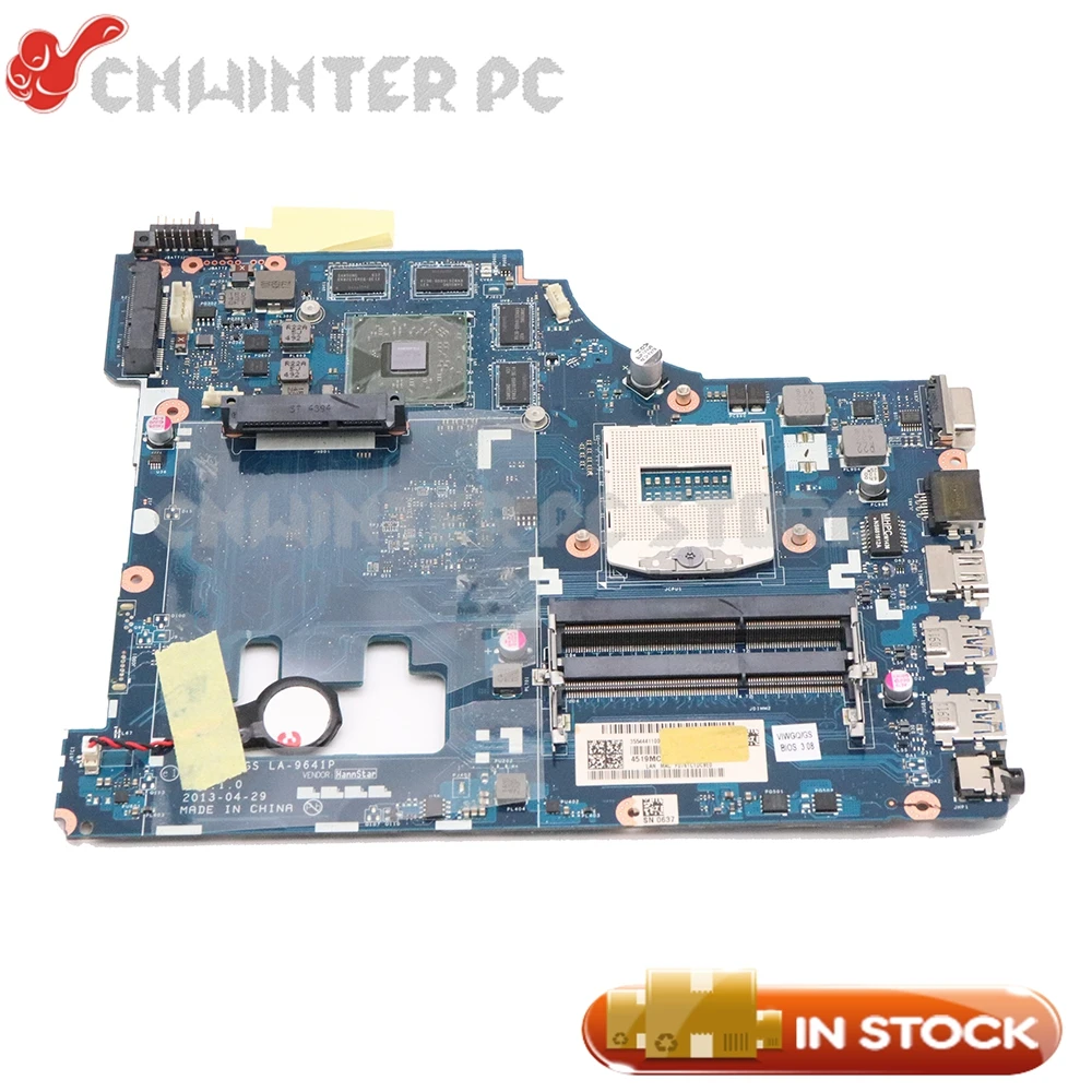 Материнская плата NOKOTION VIWGQ GS LA 9641P для ноутбука Lenovo ideapad G510 материнская DDR3L Radeon R7 M265
