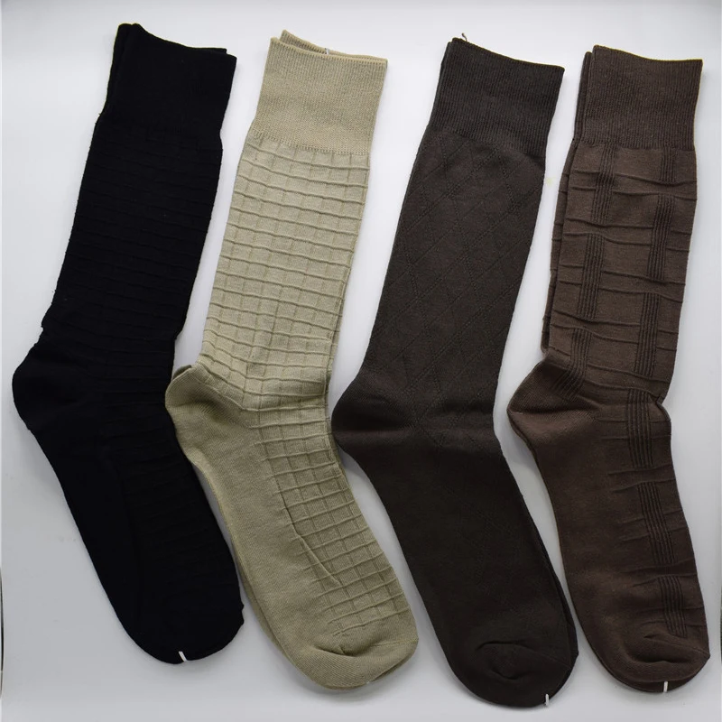 Fcare 10 шт. = 5 пар calcetines мужские короткие 44 45 46 47 фотоблестящие большие весенние