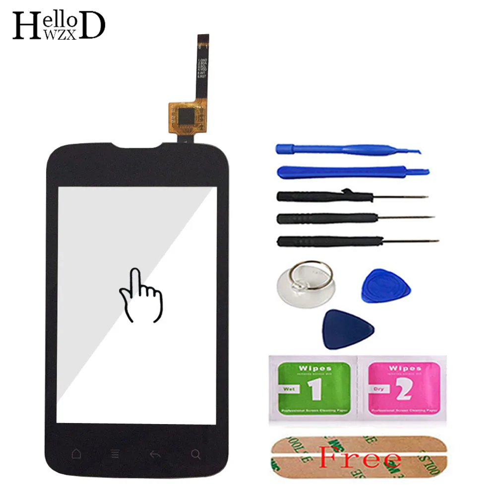 

Touch Screen For FLY IQ238 IQ245 IQ246 Touch Glass Screen Front Glass Phone Parts Digitizer Panel Lens Sensor Adhesive Tools