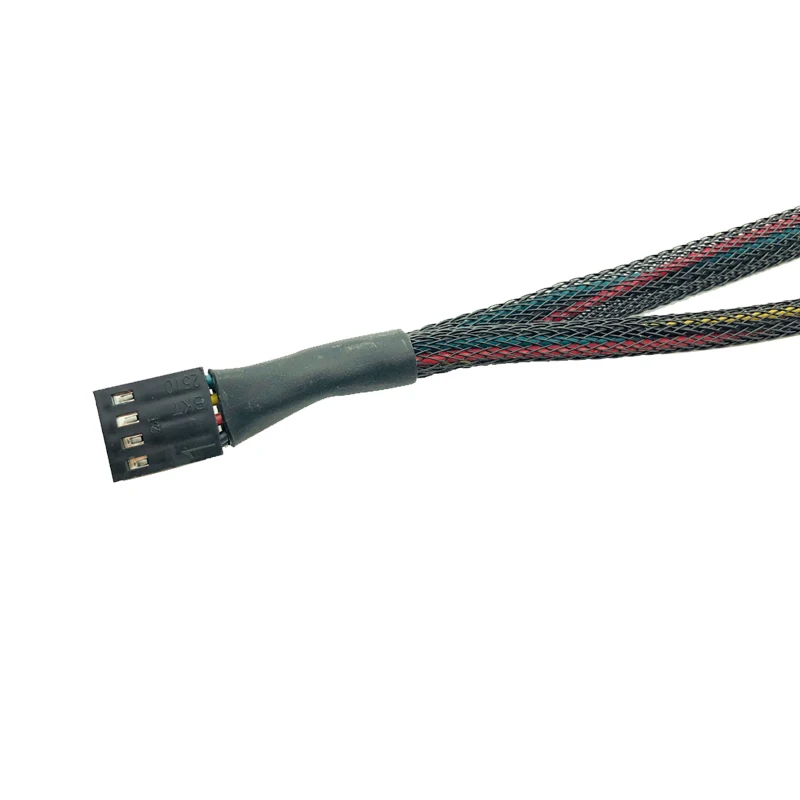 Материнская плата CPU 4 PIN Fan удлинительные кабели PWM P адаптер кабель компьютерный