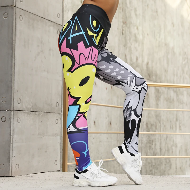 CHRLEISURE женские леггинсы для фитнеса с высокой талией женщин тренировки пуш ап