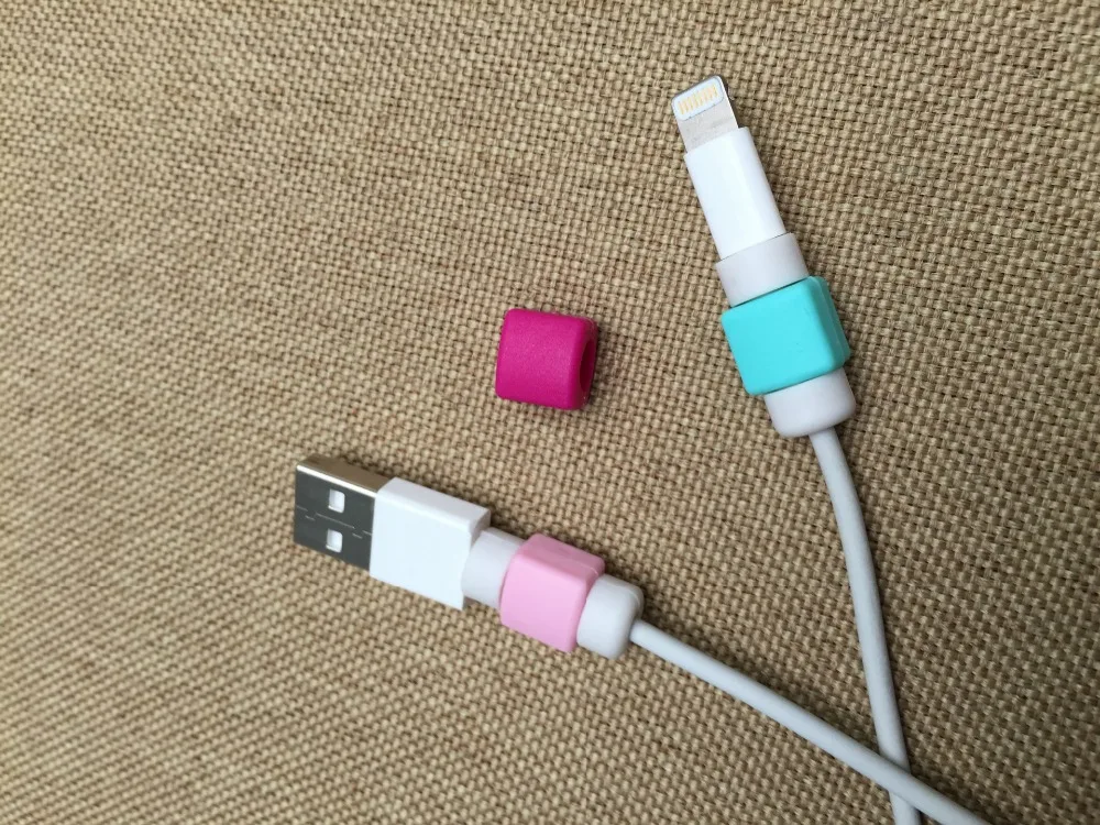 200 шт./лот USB-кабель с зажимом для наушников цветной чехол Apple iPhone Samsung HTC бесплатная