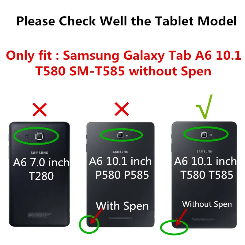 Wekays для Samsung Tab A 6 10 1 мультяшный кожаный чехол с совой Galaxy 2016 A6 T585 T580 T580N