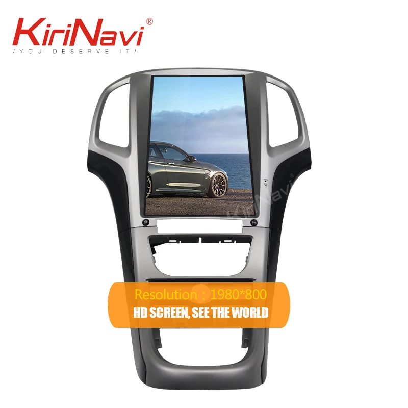 KiriNavi 1" вертикальный экран Tesla стиль Android Автомагнитола для Opel Astra J Buick автомобильный Dvd мультимедийный плеер Авто gps навигация