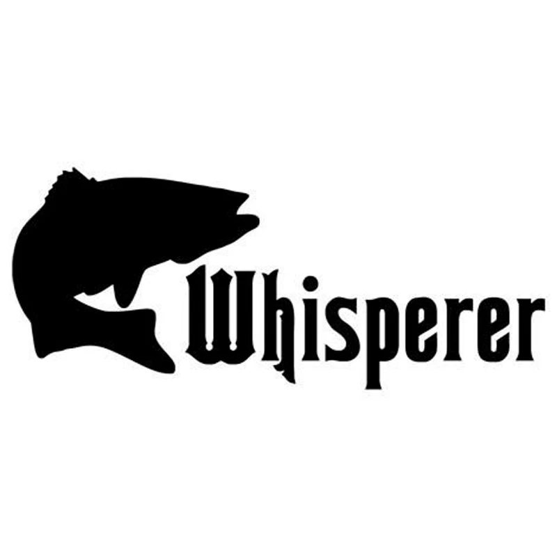 

35cm Whisperer Fishing Car-Styling Car Accessories Stickers Decals Vinyl